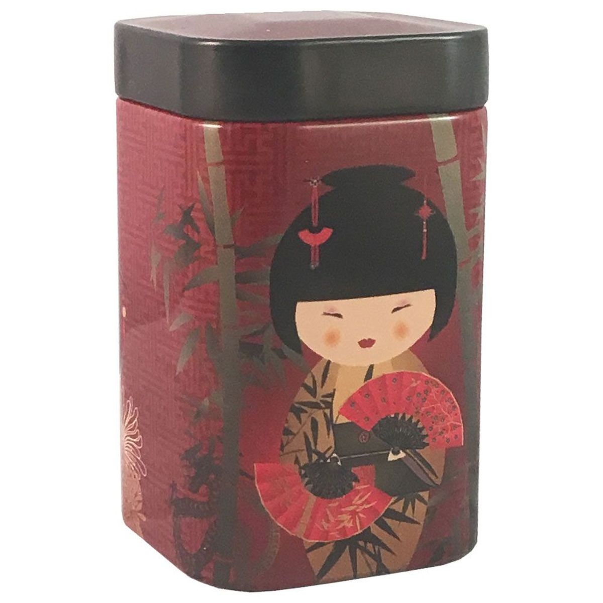Infuseur à Thé Geisha Japonaise En Céramique Rouge - Boîte Cadeau, Art De La Table