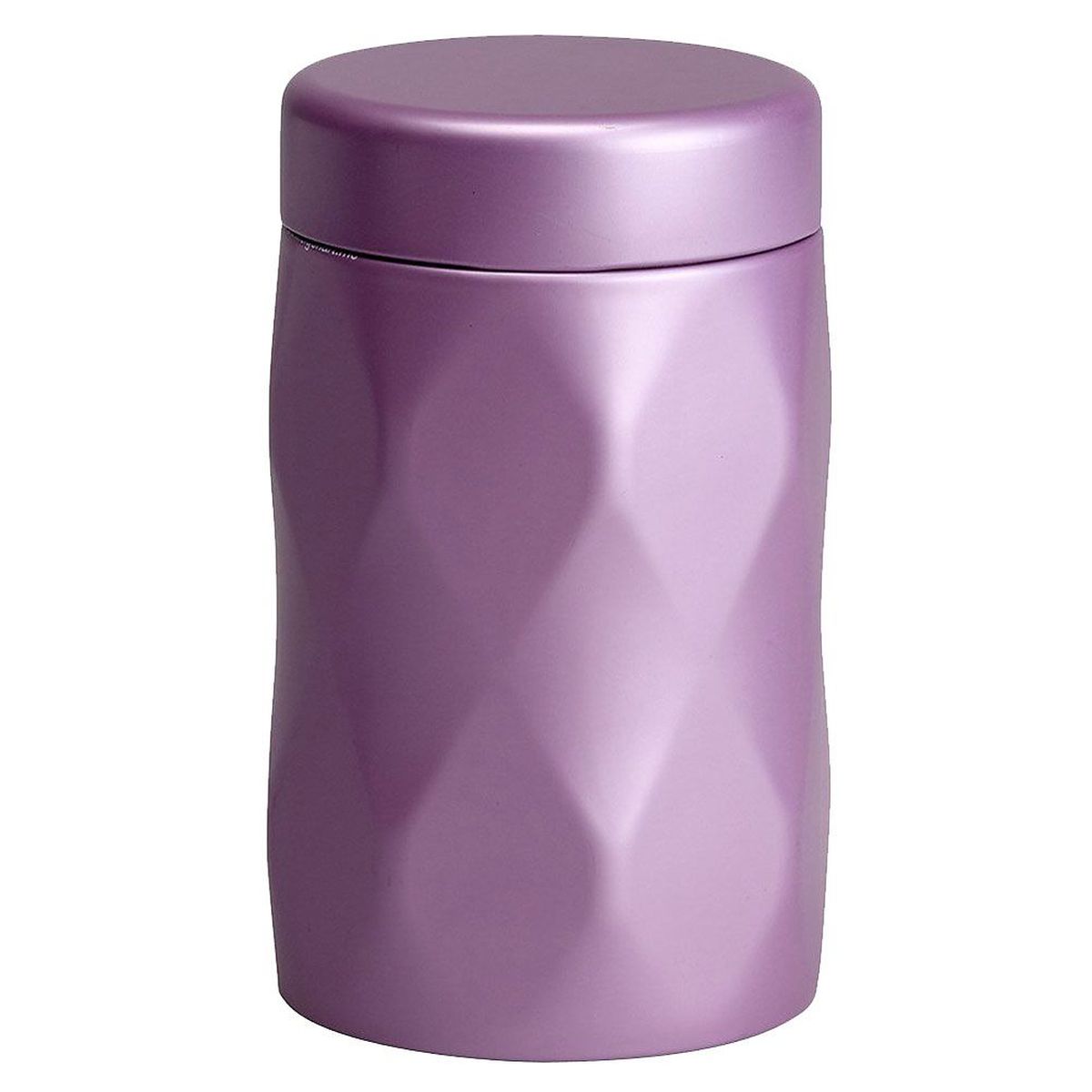 Boite  Th Crystal Lilas en mtal 7.5 x 12.5  - 150 grs