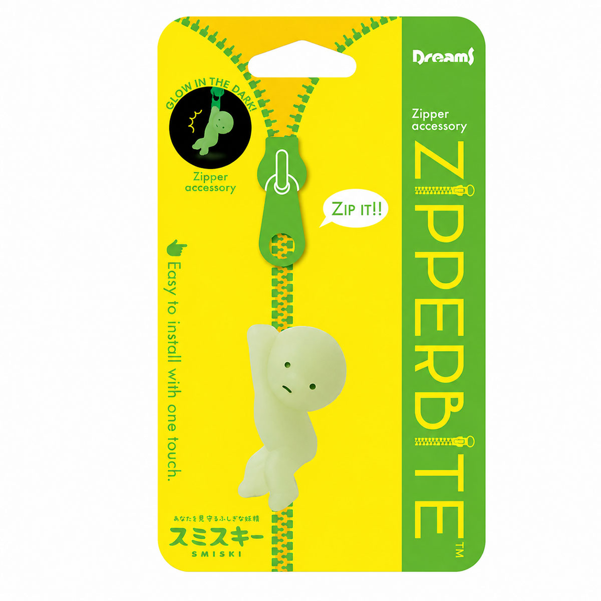 Mini Figurine Smiski Lumineuse pour Fermeture �clair