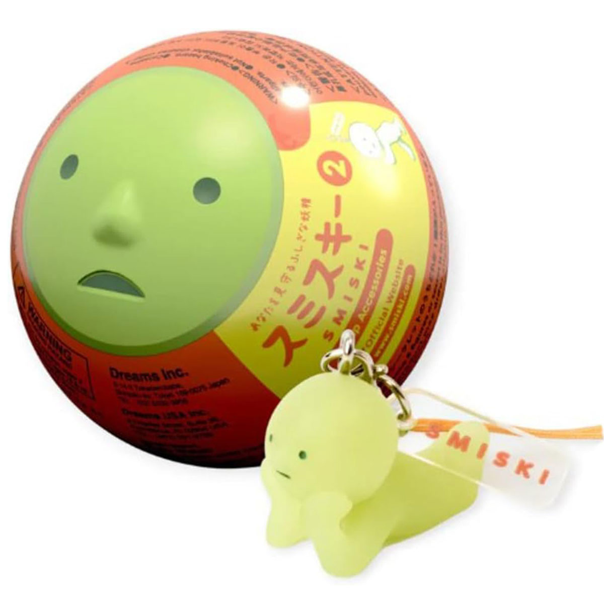 Figurine Smiski Strap � S�rie 2 avec capsule phosphorescente