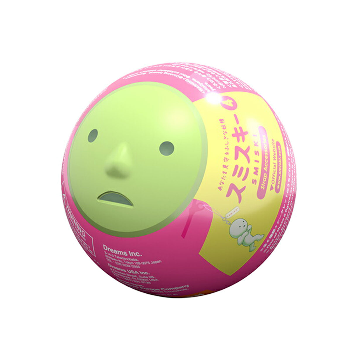 Figurine Smiski Strap s�rie 4 surprise phosphorescente