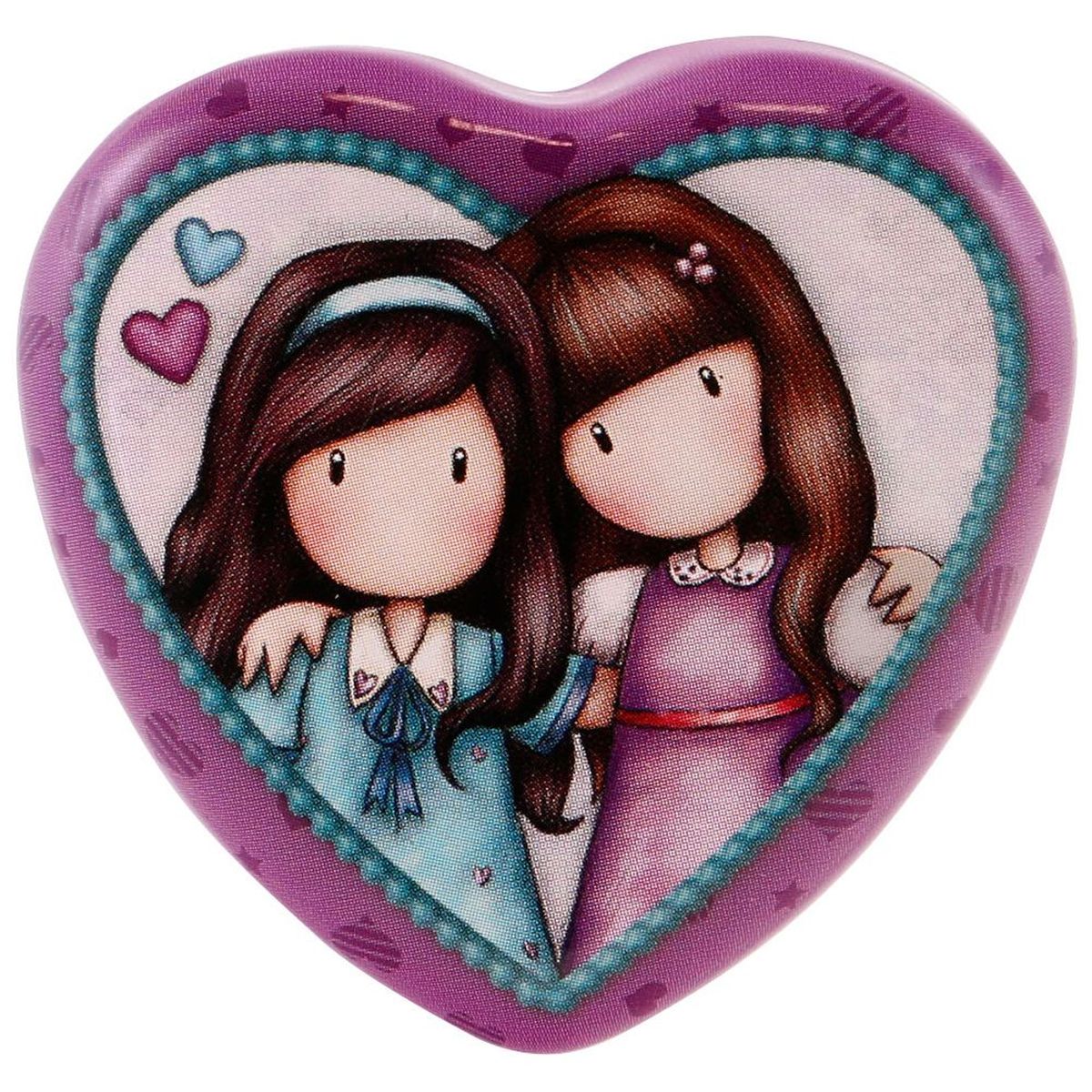 Petite Boîte coeur Gorjuss - We Walk Together - Santoro