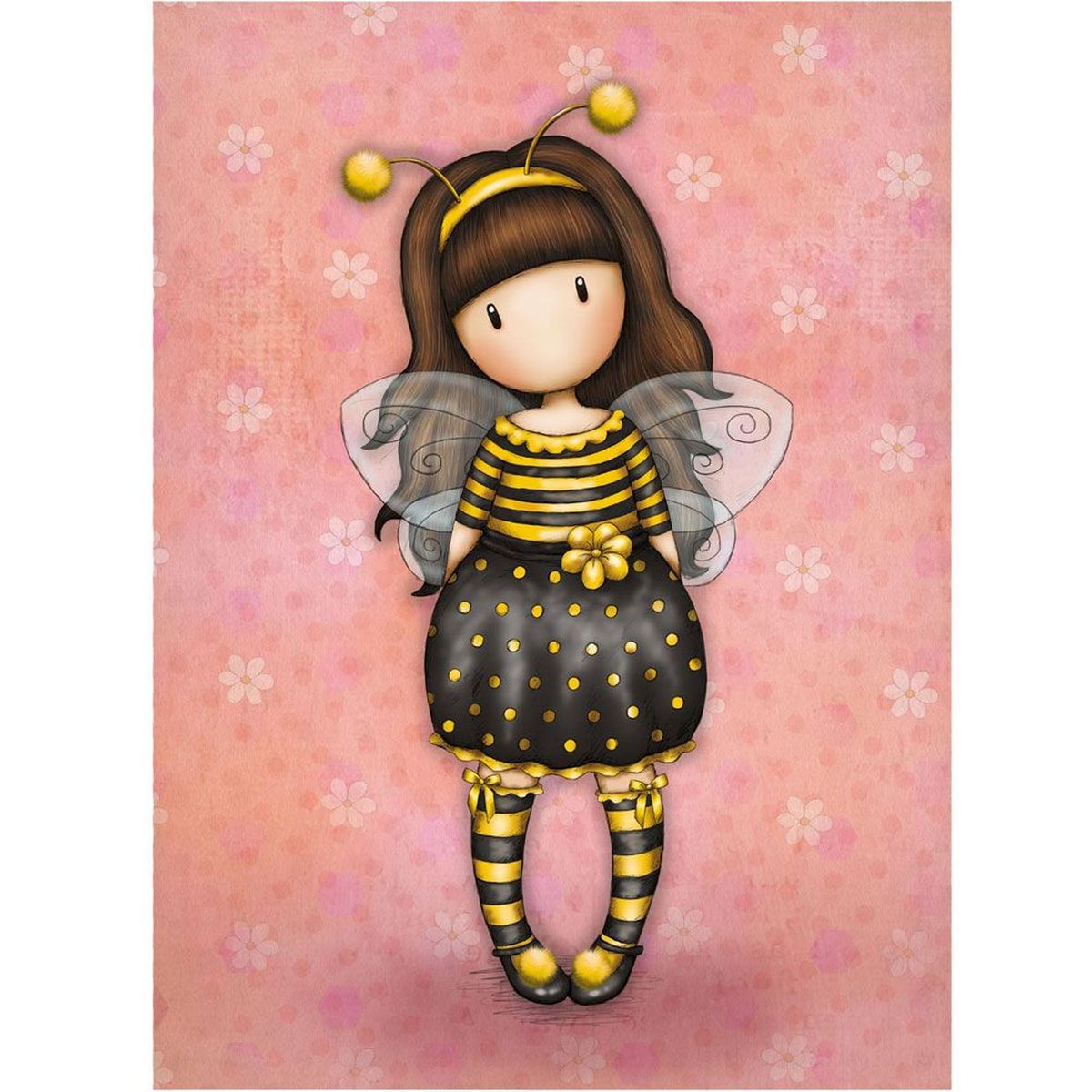 Carte Bee-Loved collection Gorjuss - avec enveloppe