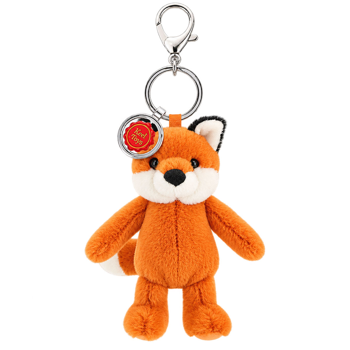 Porte-cl�s peluche renard Keel Toys Enchanted World 14 cm