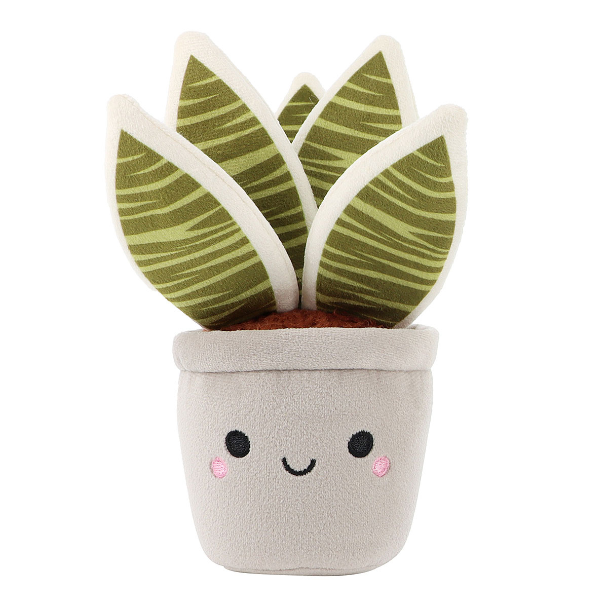 Peluche plante en pot Sansevieria