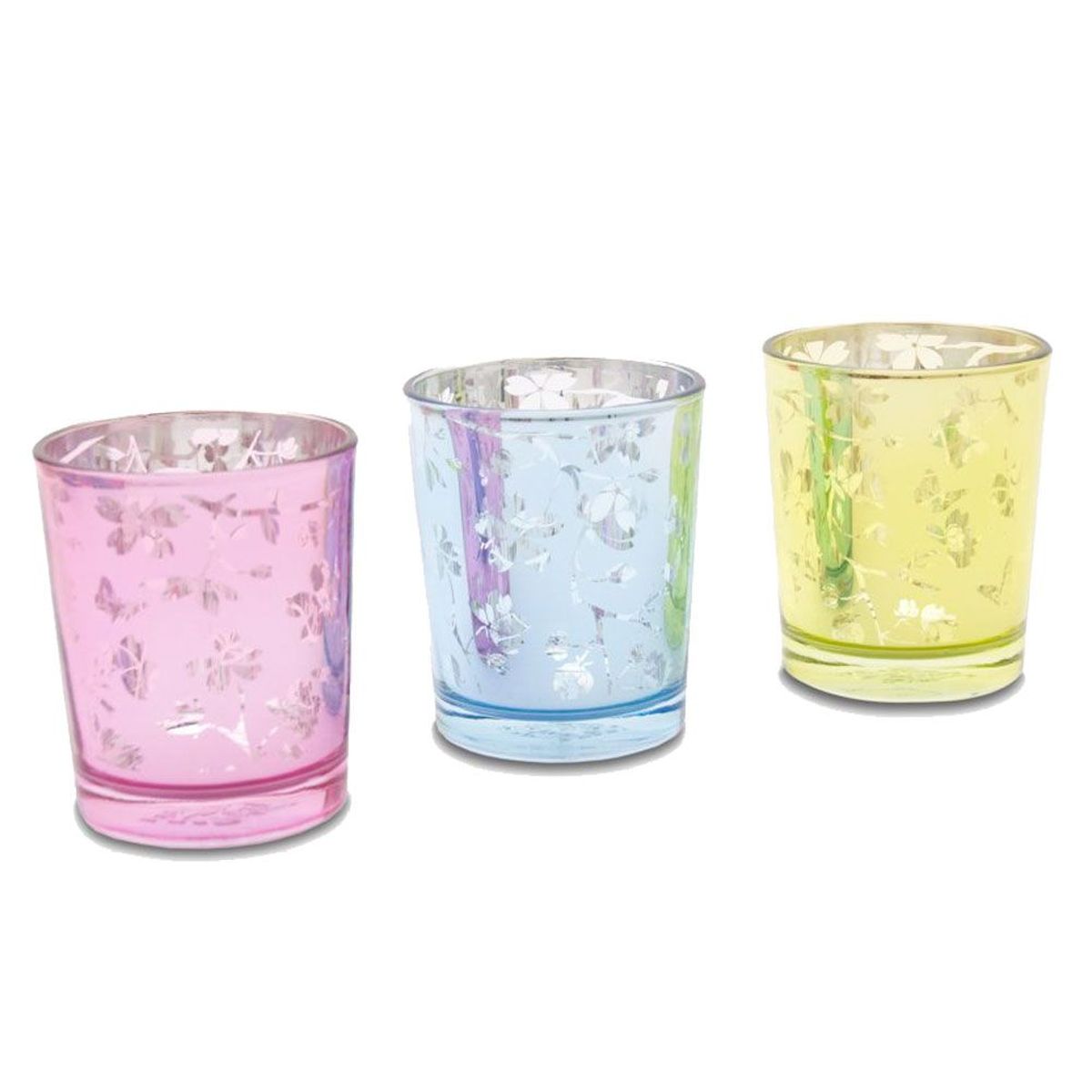 3 verres  votive Heart and Home - Coffret Cadeau