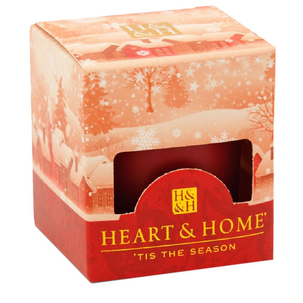 Bougie Votive Heart and Home 15 heures - Nuit de Nol