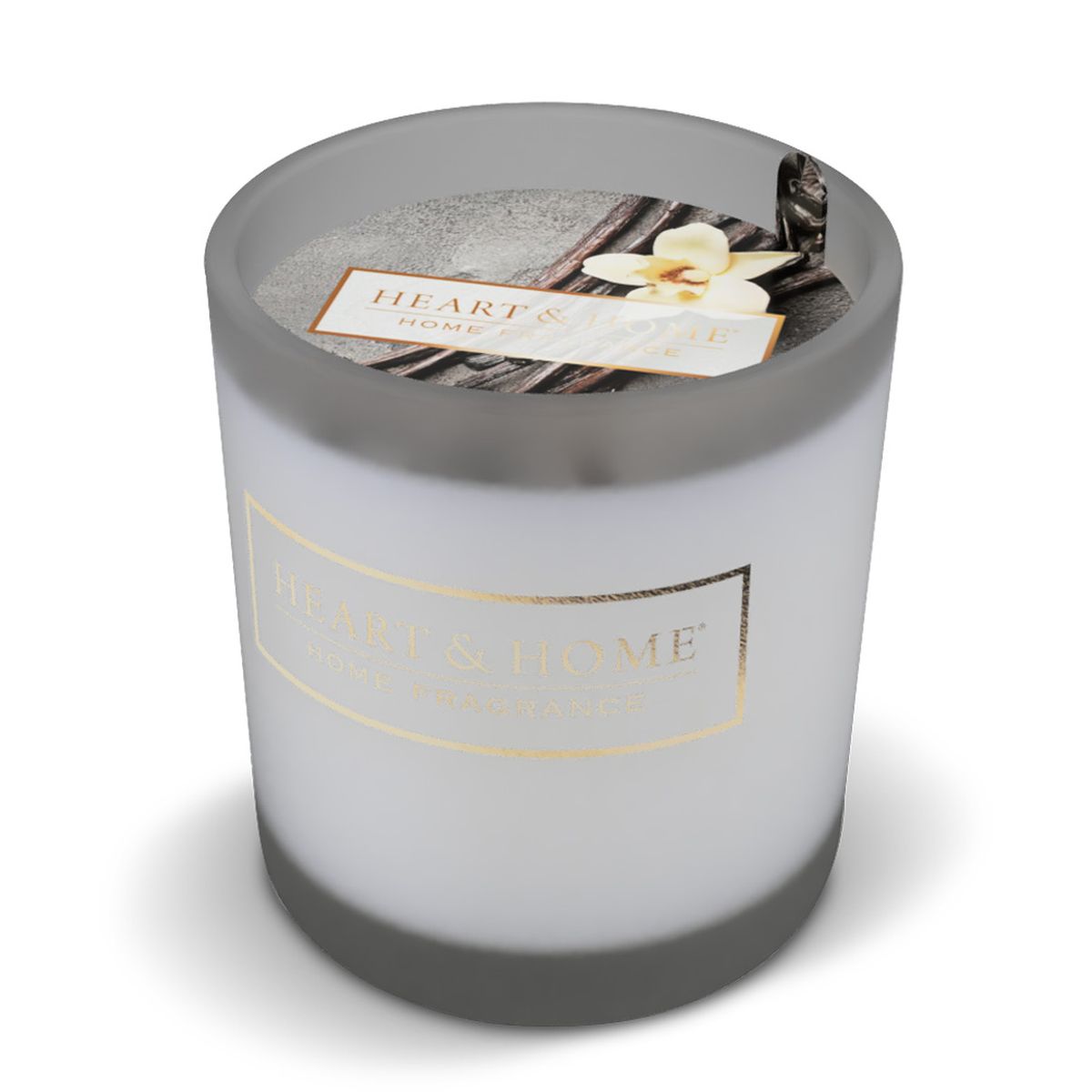 Bougie Votive Heart and Home 15 heures - Vanille Noire