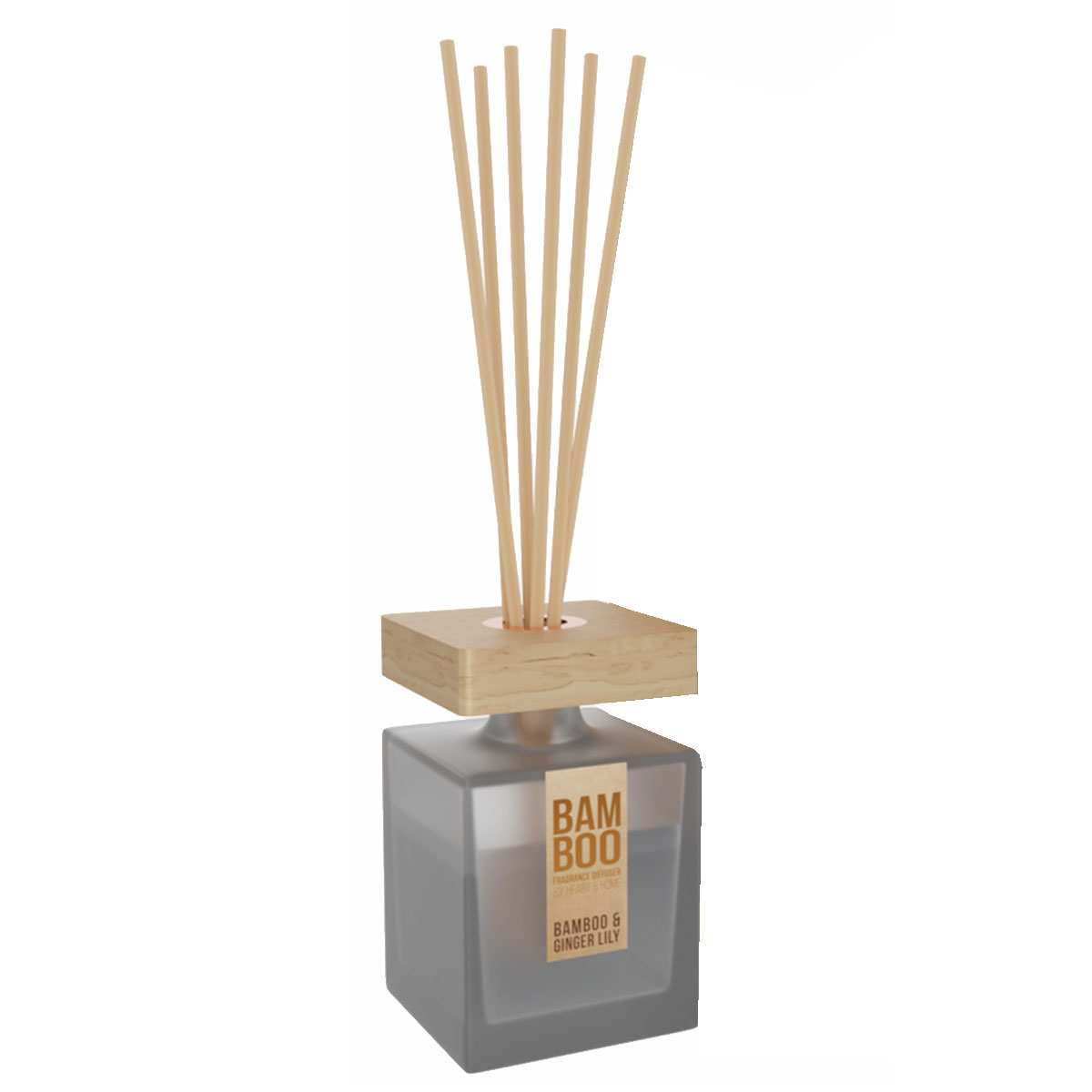 Diffuseur  btons Heart and Home Bambou Gingembre 140 ml