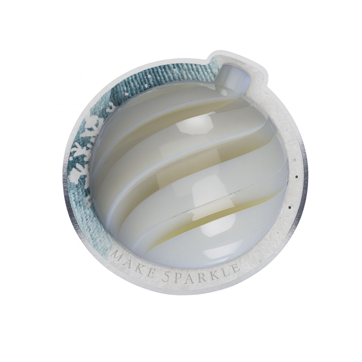 Galet  faire fondre  Flocons Givrs