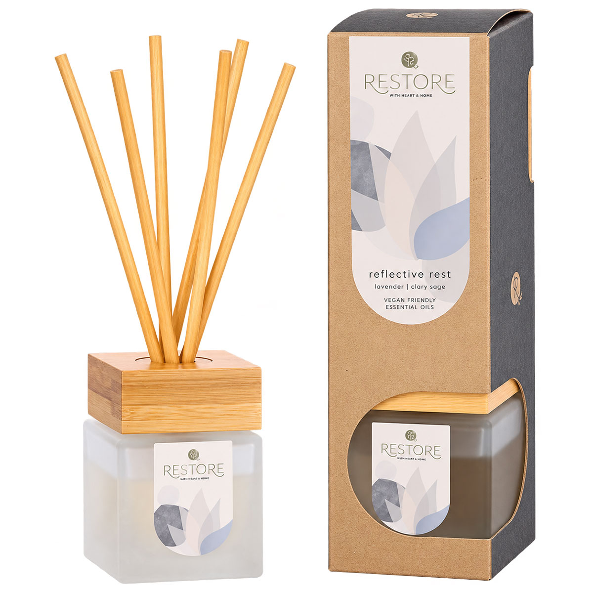 Diffuseur de parfum Z�nitude Restore � b�tonnets 70 ml