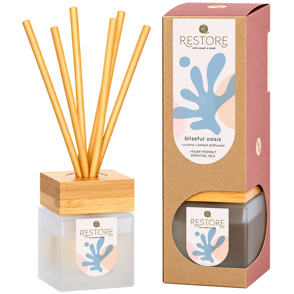 Diffuseur de parfum �vasion Restore � b�tonnets 70 ml