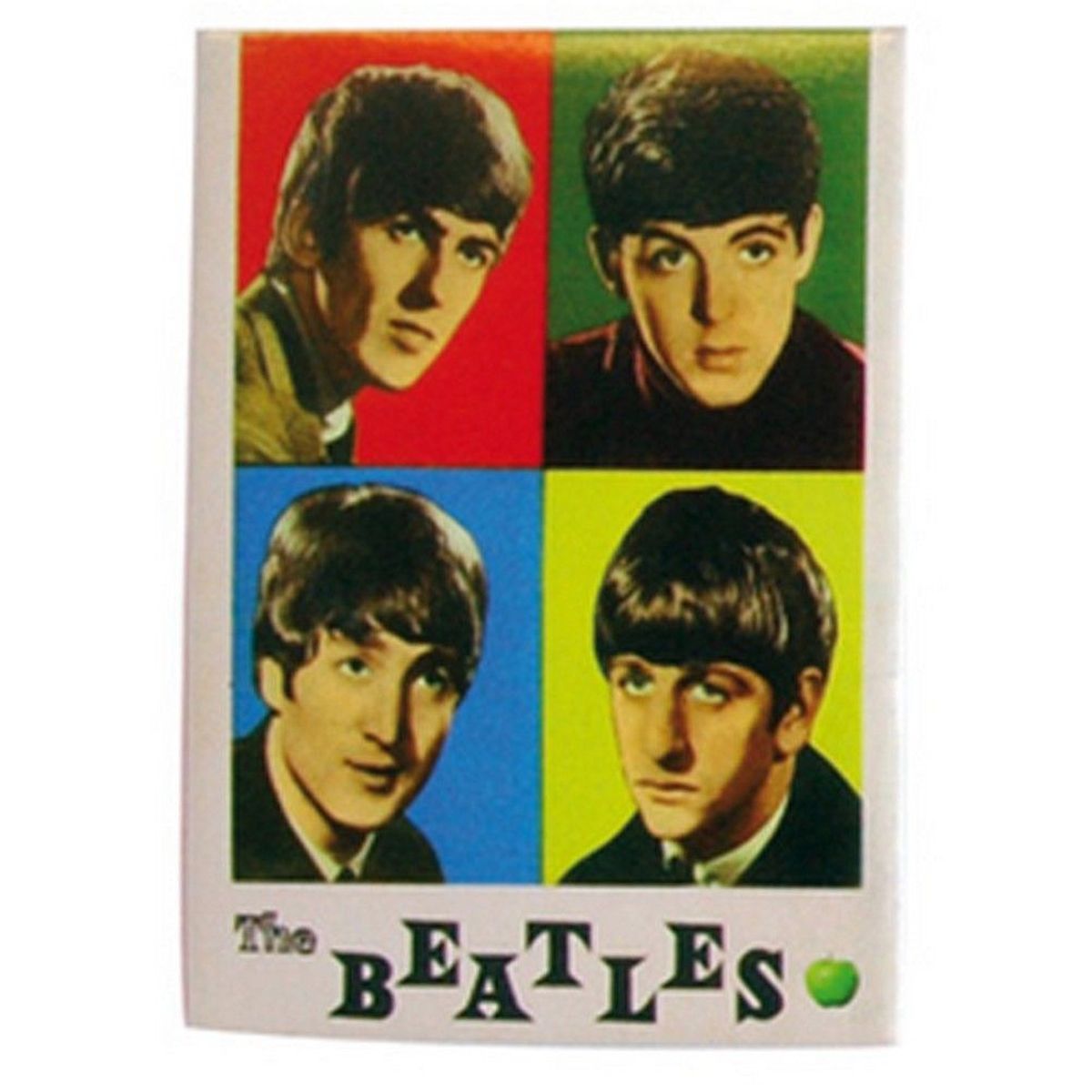 Magnet Beatles portrait en mtal