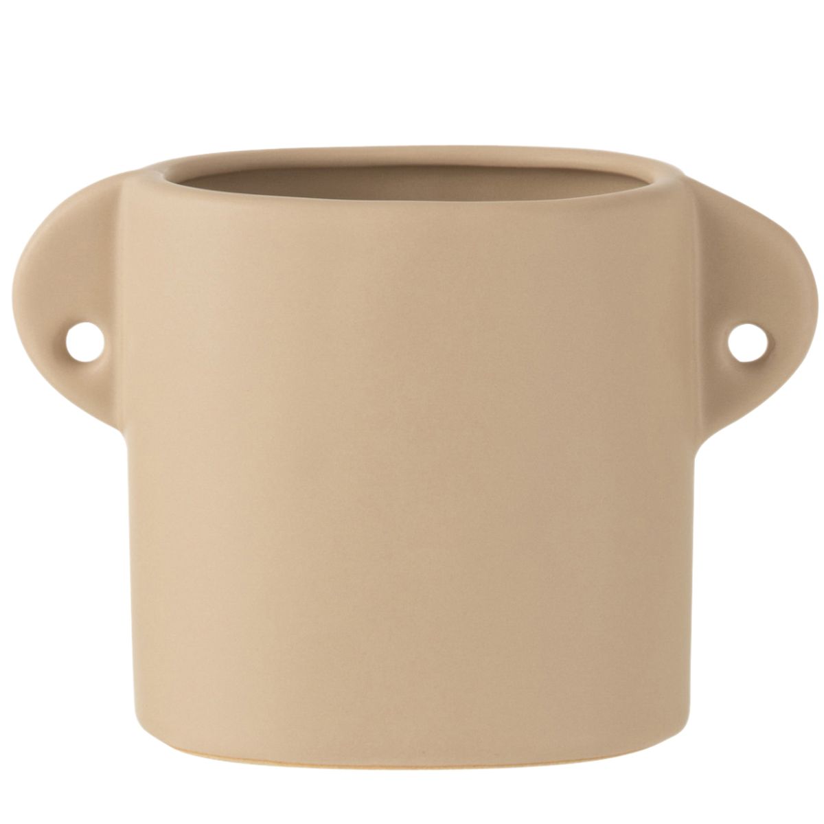 Cache-pot Renaissance en cramique de couleur Beige 11.5 cm