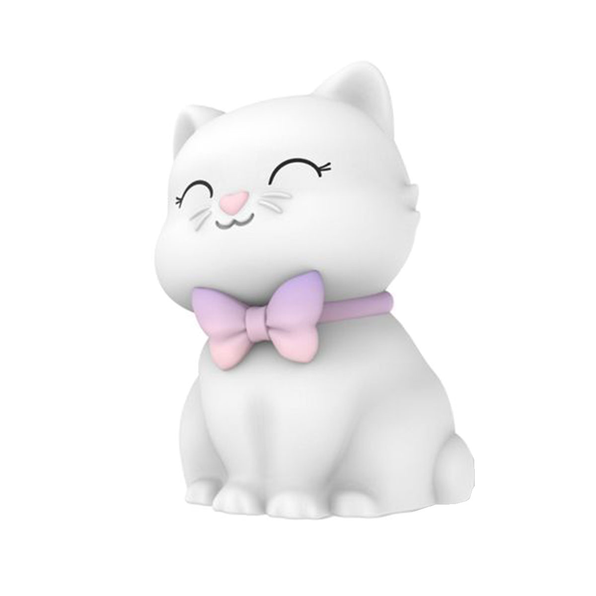 Veilleuse Led souple en silicone rechargeable - Lulu la chatte