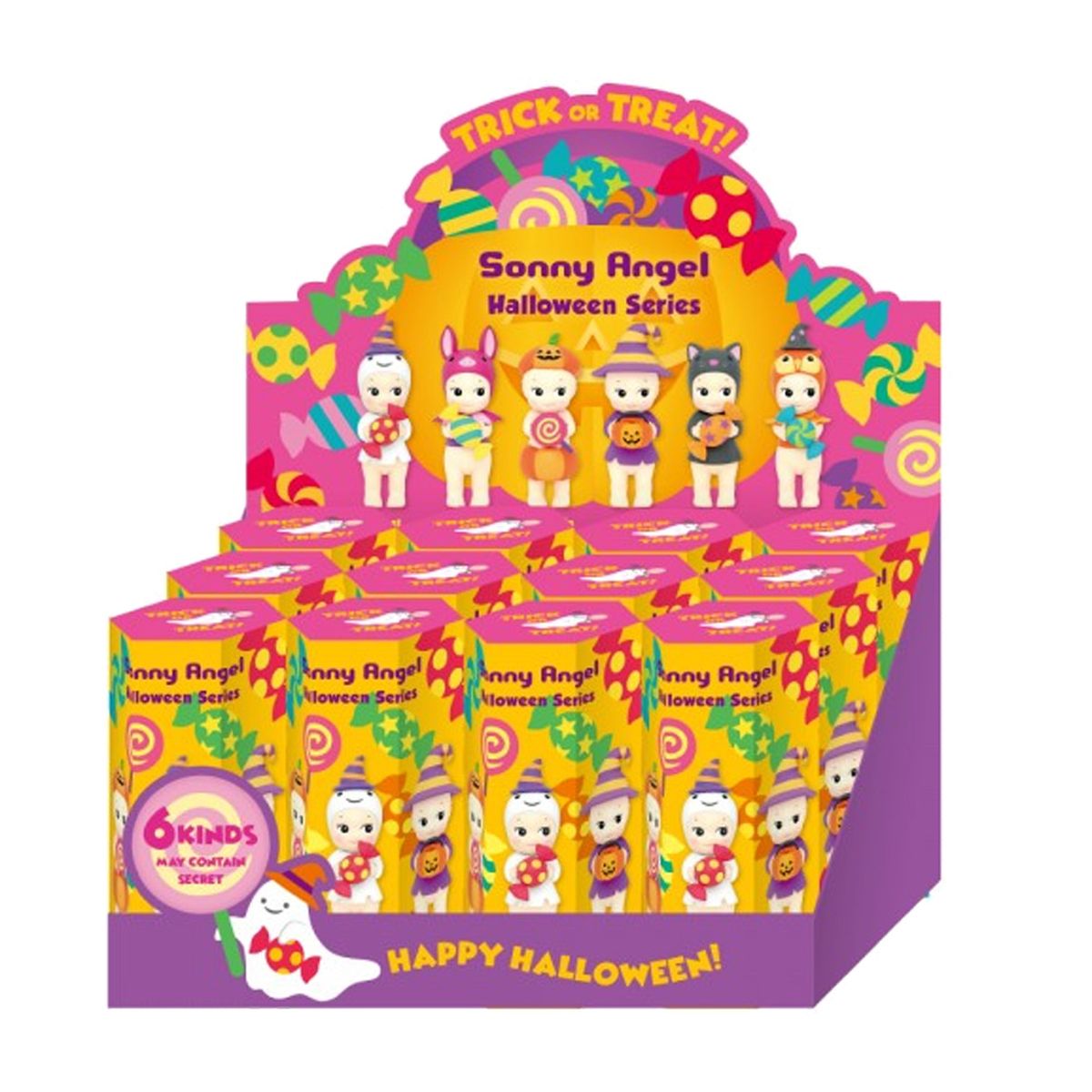 Boite de 12 Sonny Angel Halloween série limitée 2021