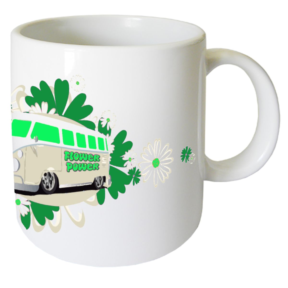 Mini Mug Flower Power par Cbkreation