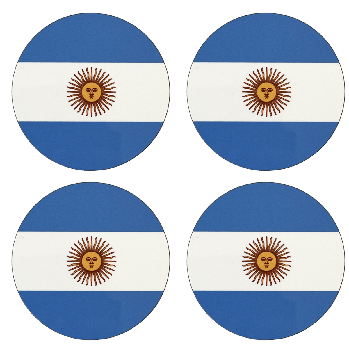 Sous de verre Argentine Cbkreation par 4