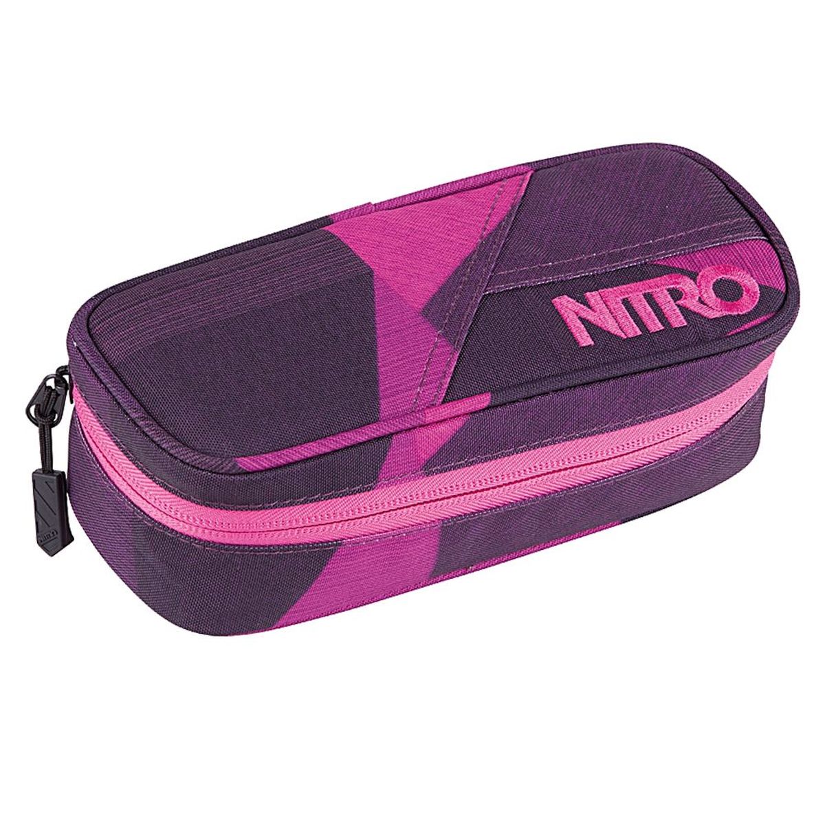 Trousse NITRO forme plumier - Sac  accessoires violet