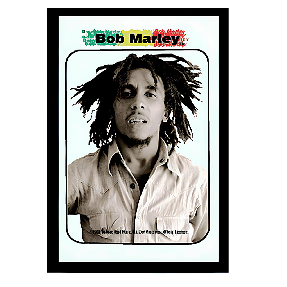 Miroir Bob Marley young