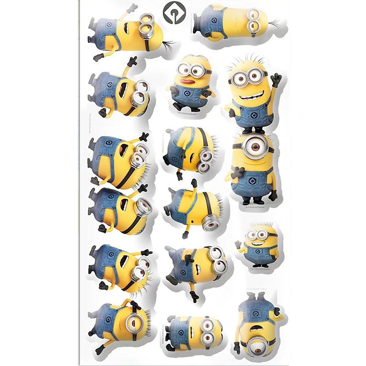 Stickers Minions relief 50 x 28.5 cm