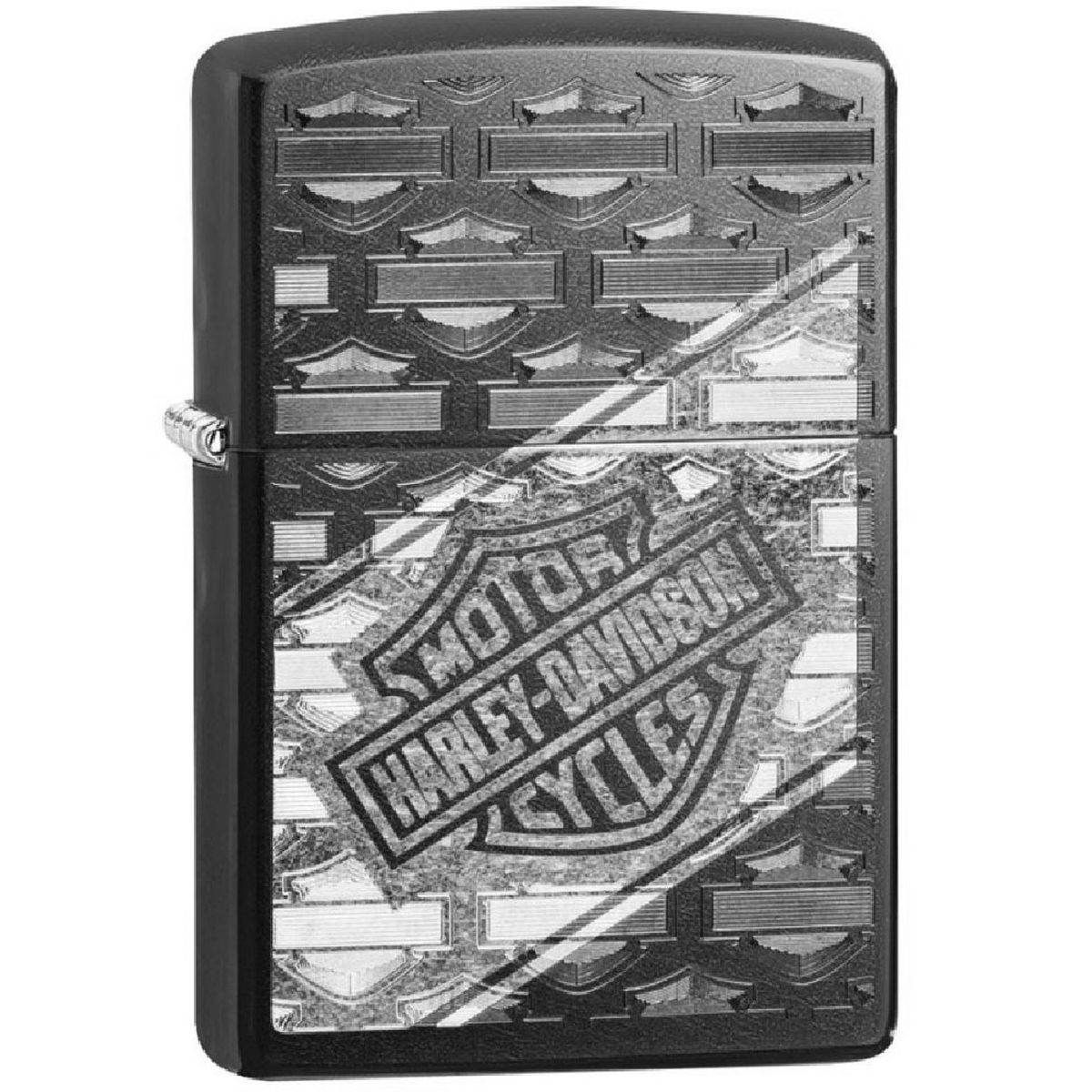 Briquet Zippo Harley Davidson Grey Dusk