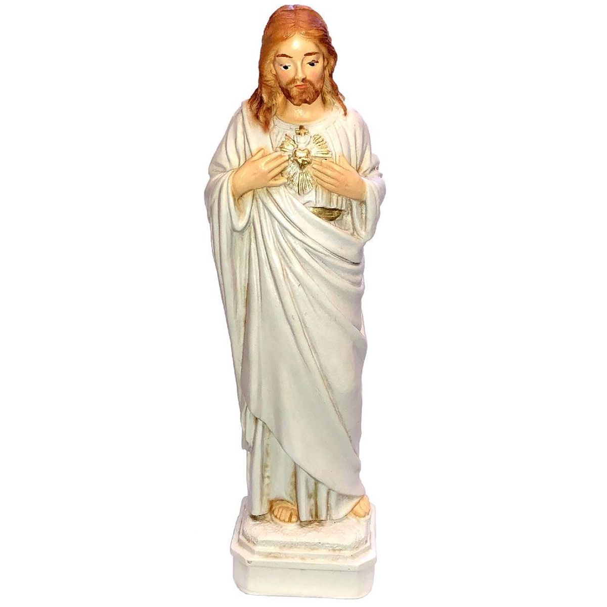 Jsus Christ Sacr Cur en Gomme incassable 15 cm