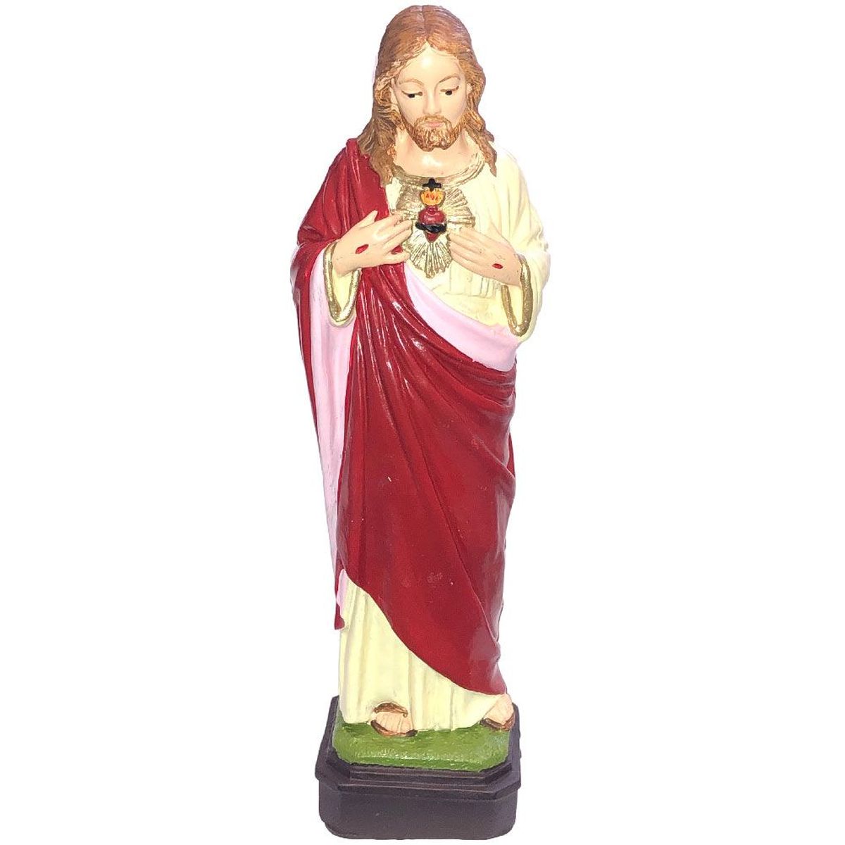 Jsus Christ Sacr Cur en Gomme incassable 15 cm