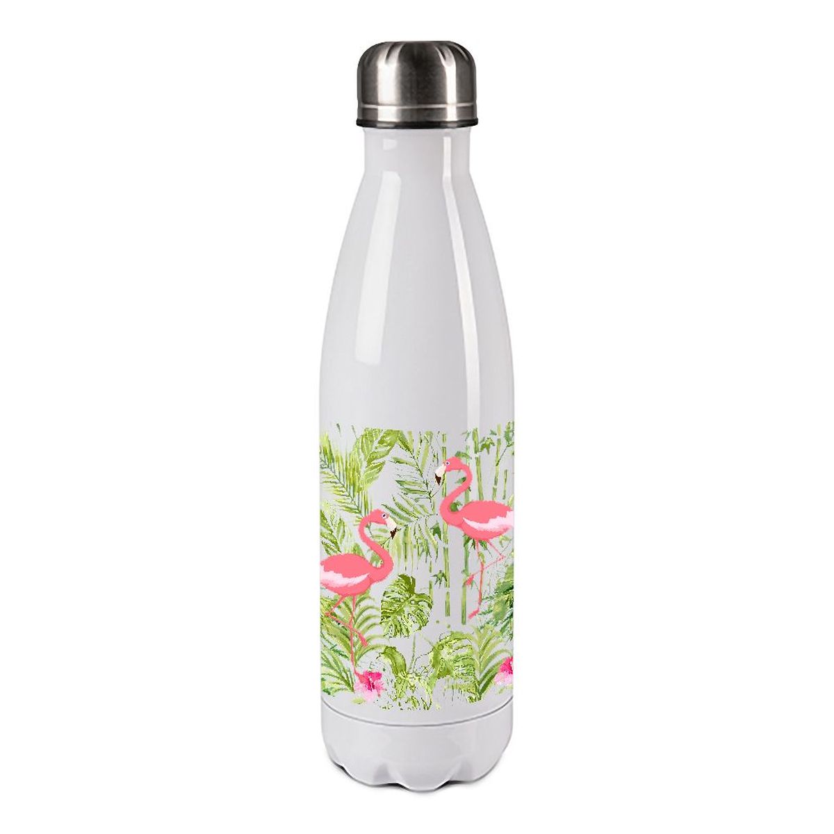 Gourde isotherme en inox sublime Les Flamants roses - 750 ml