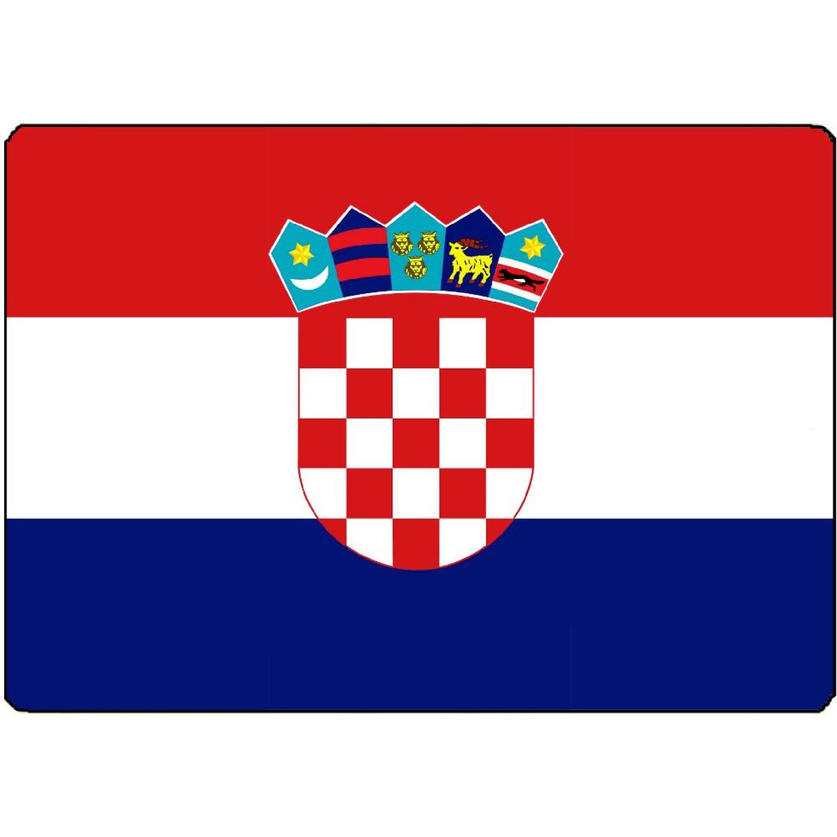 Planche  dcouper Croatie Cbkreation 28.5 x 20 cm