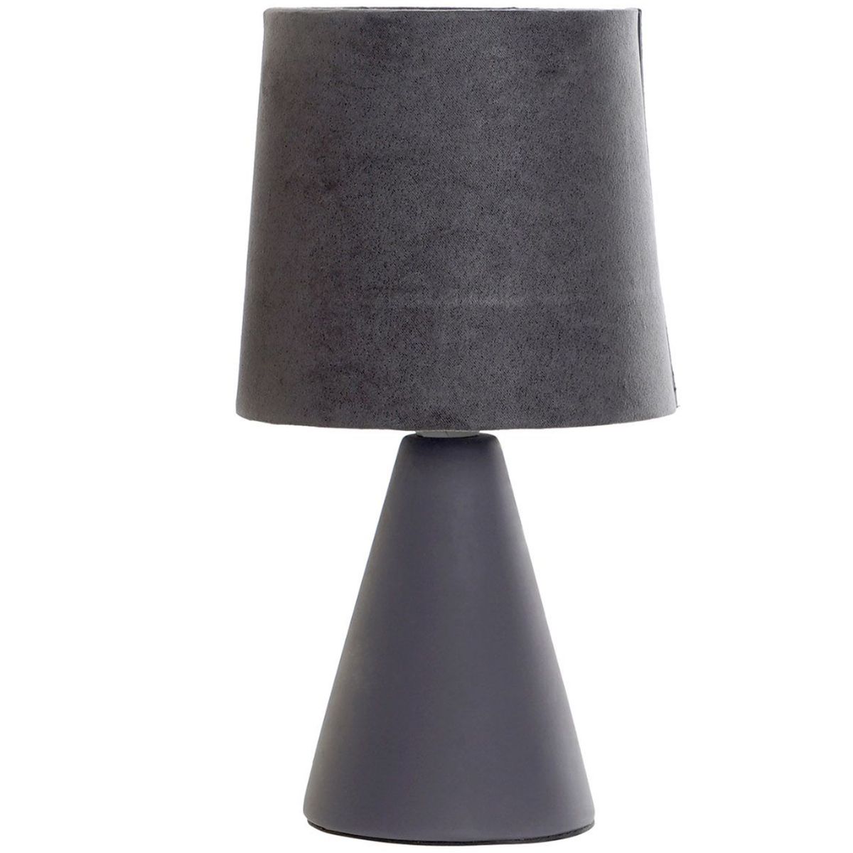 Lampe  poser Gris Anthracite en Grs - 25 cm