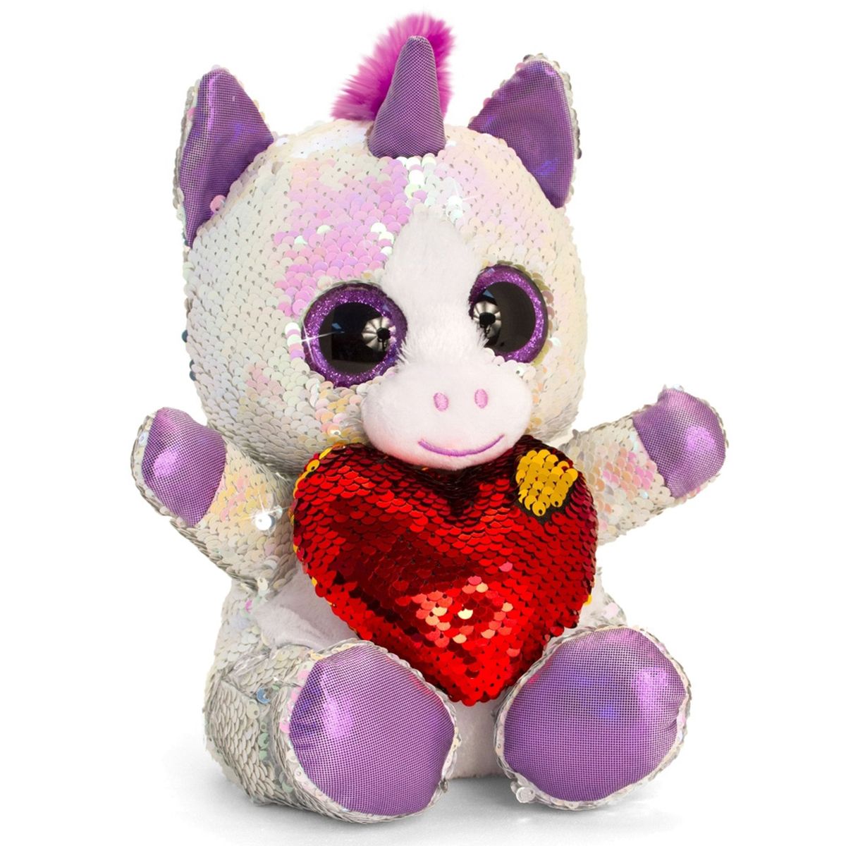 Peluche  Sequins Glitter Motsu Keel Toys - With Love la Licorne