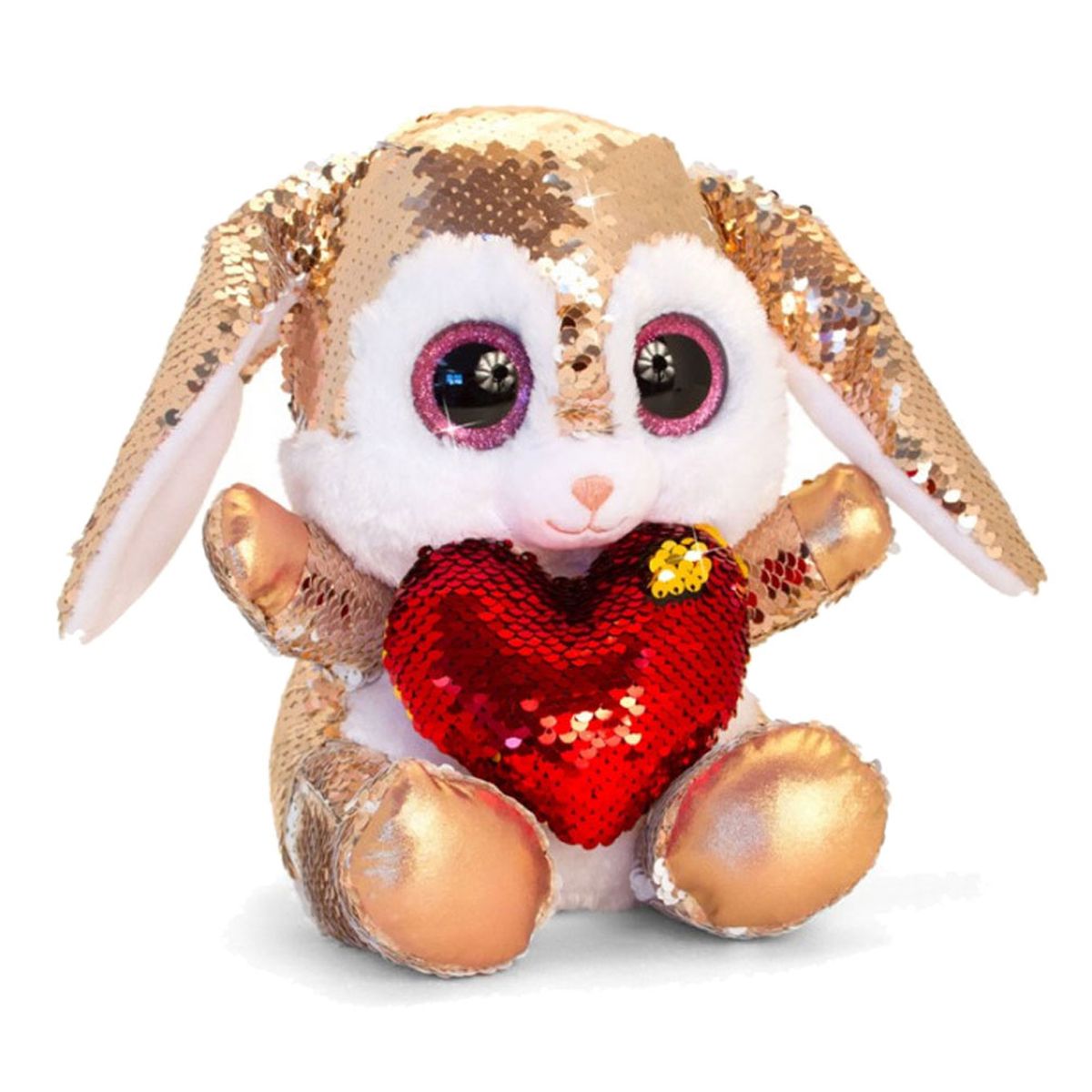 Peluche  Sequins Glitter Motsu Keel Toys - Lapin