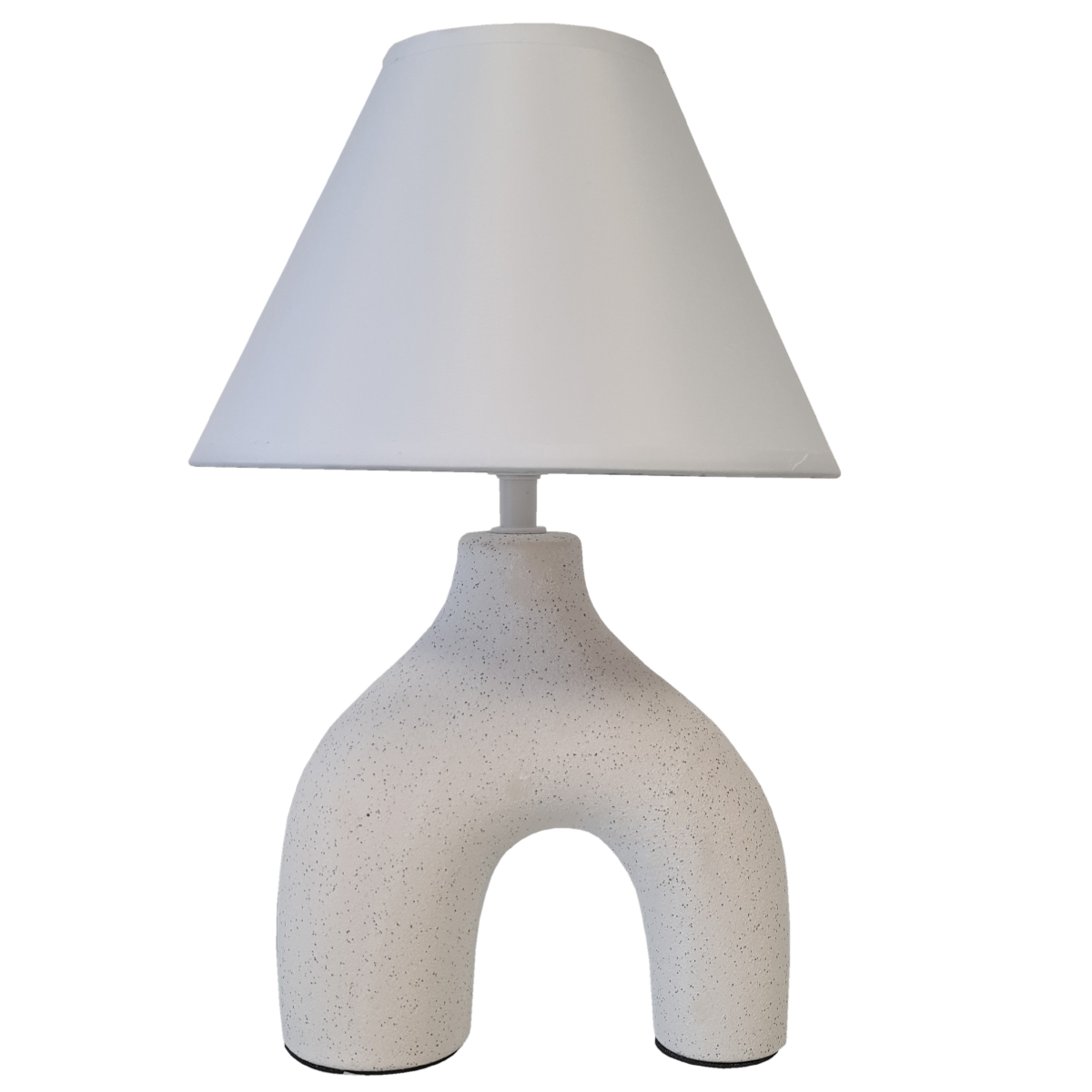 Lampe de table beige 33.5 cm