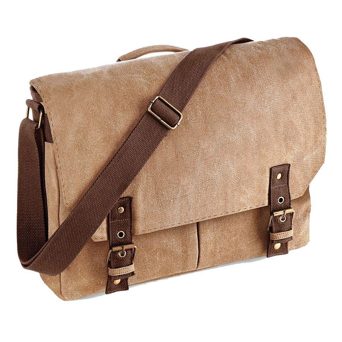 Sac messager Vintage - Sable