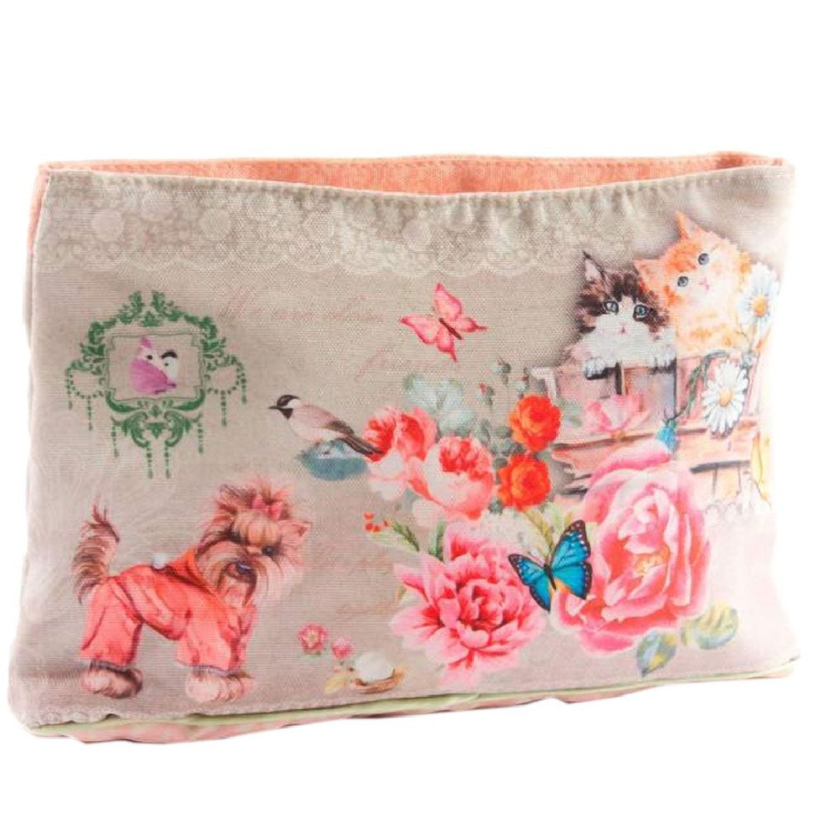 Trousse  maquillage Rtro posie pastorale