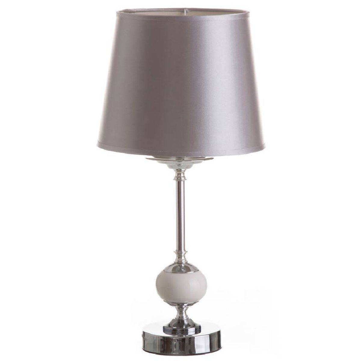 Lampe de table Argent - 46 cm