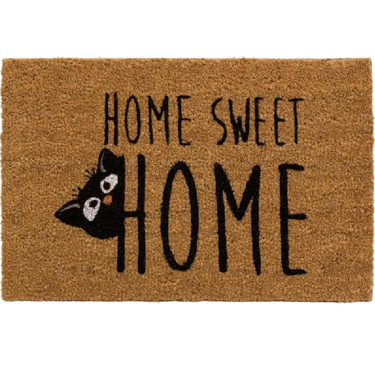 Paillasson en Fibres de coco Home sweet home 60 cm