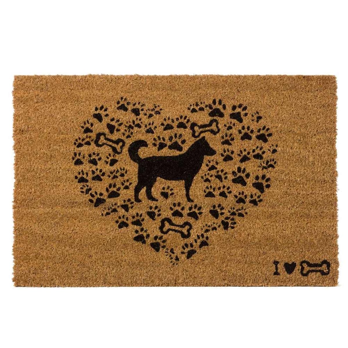 Paillasson Chat 'Home Sweet Home' 40x60cm - Fibre De Coco, Antidérapant PVC, Intérieur/extérieur - 6