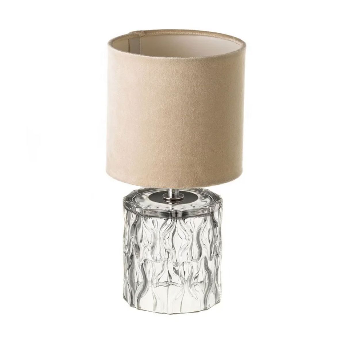 Lampe  poser en Verre - Beige - 28 cm