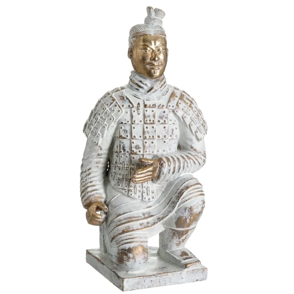 Figurine Guerrier de l'Arme de Terre Cuite - 30 cm