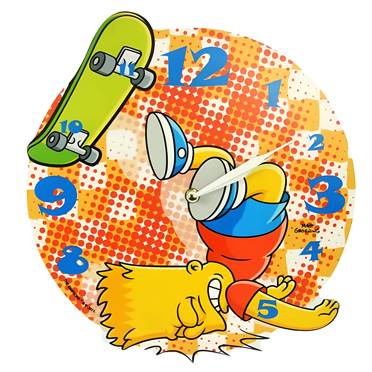 Horloge Bart Simpsons Skate