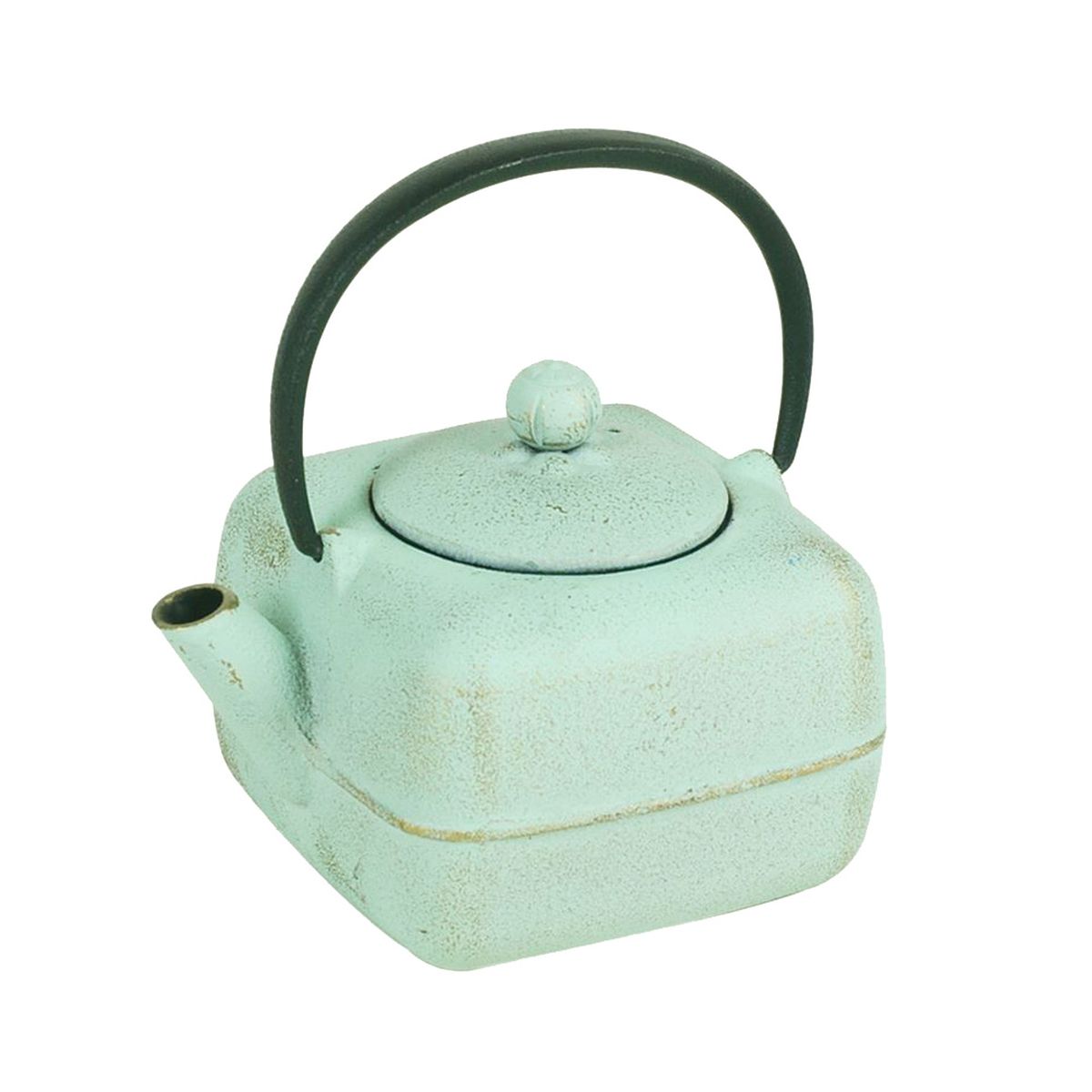 Théière Japonaise En Fonte Verte - 0.8 L - Marque Signes Grimalt