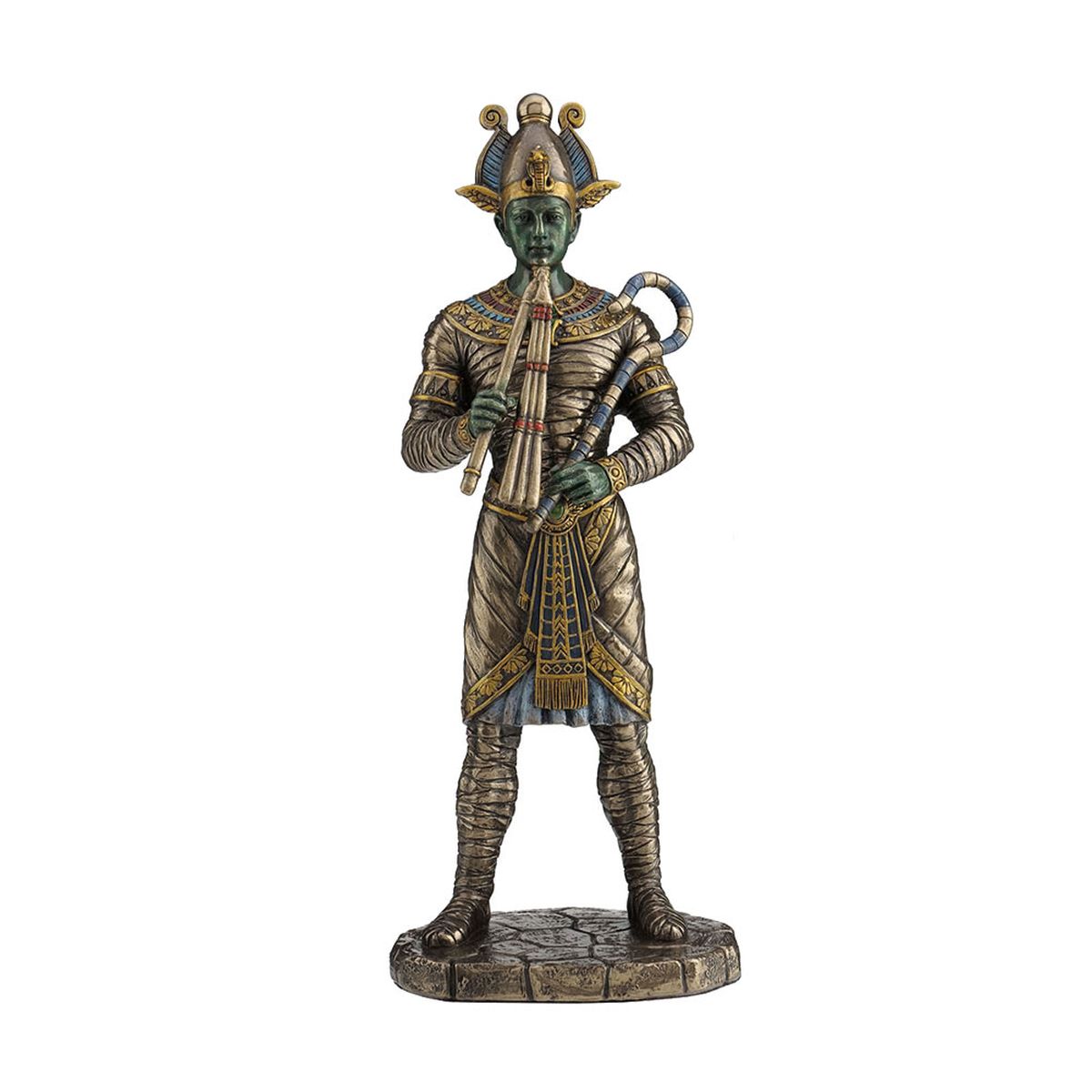 Figurine Osiris Dieu Egyptien - Aspect bronze