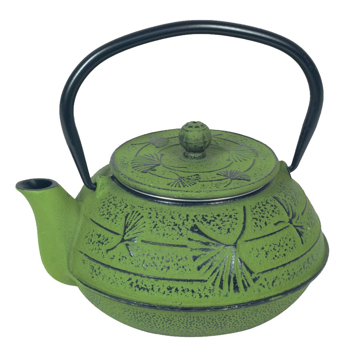 Théière Japonaise en Céramique Ancienne Verte 250ML - Authentique et