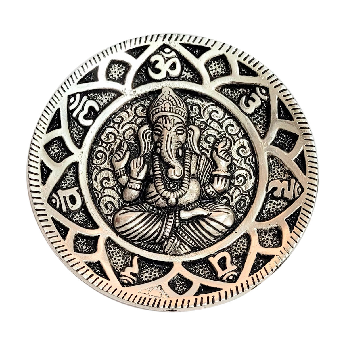 Porte encens en Aluminium ganesh