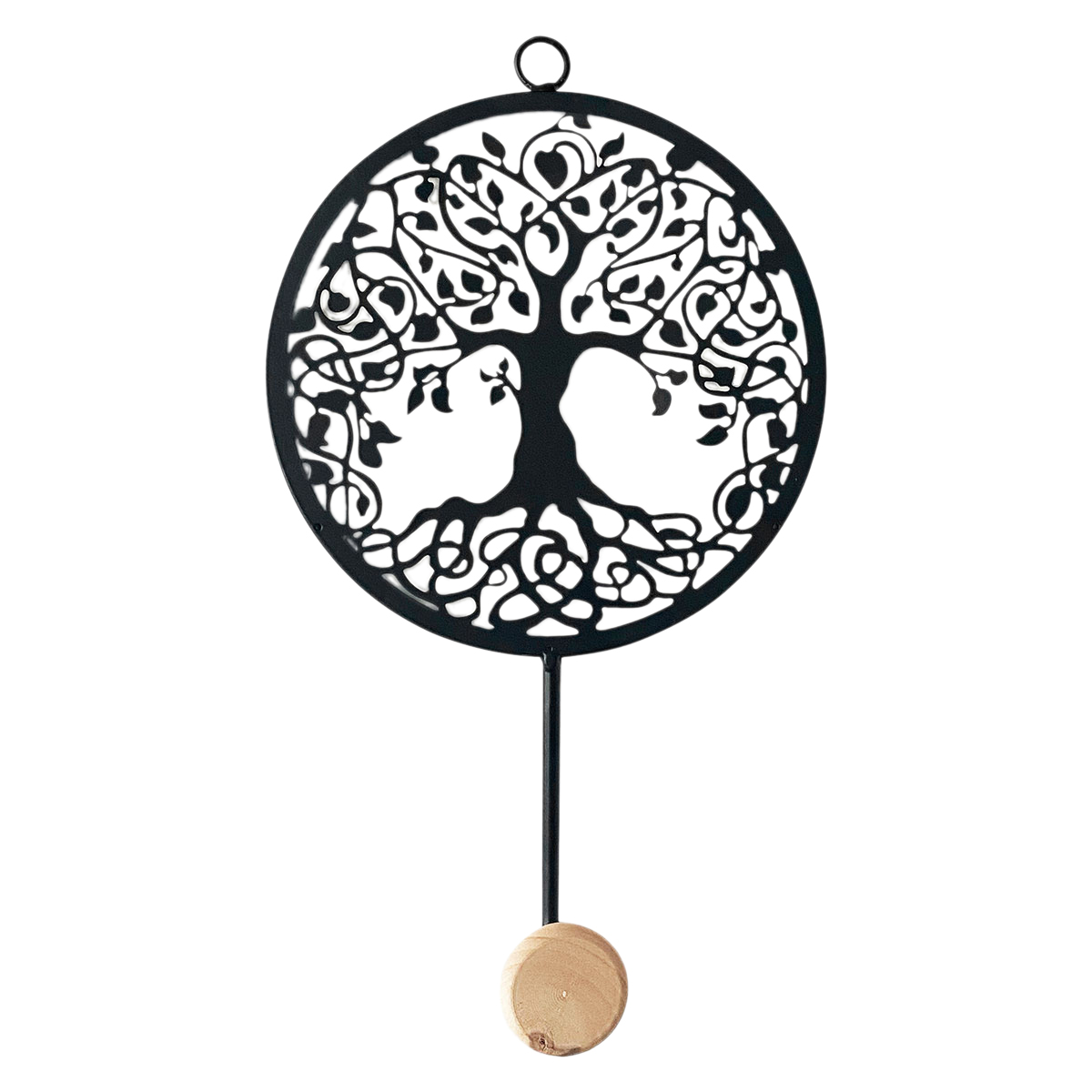 SALUTUYA Décoration Murale En Métal Arbre De Vie 30 Cm, Plaque Murale