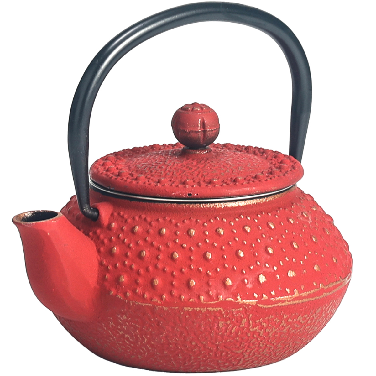 Petite Thire Japonaise en fonte maille rouge 0.30 litre