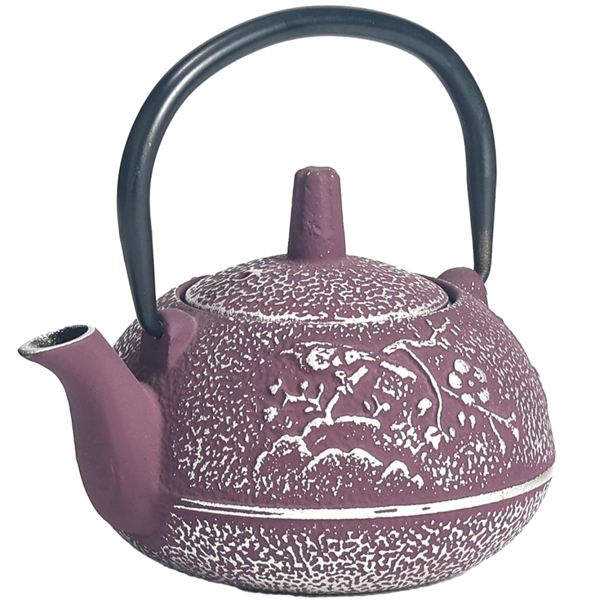 Petite Thire Japonaise en fonte maille Aubergine 0.30 litre