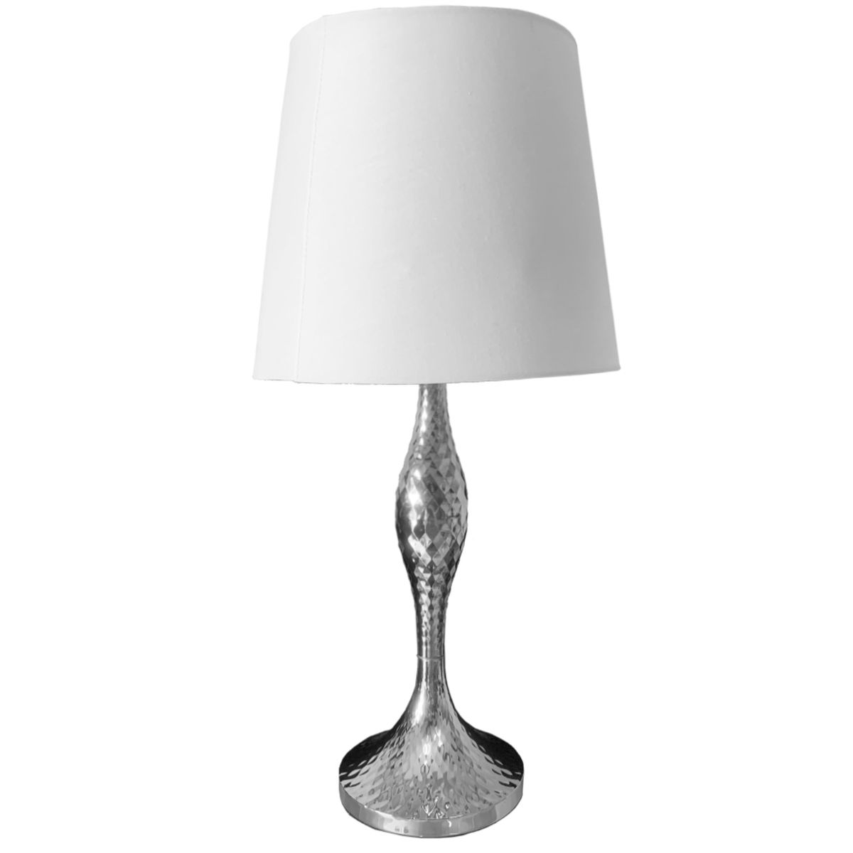 Lampe  poser Pied en mtal Argent 52 cm - Areu